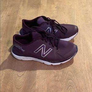 New balance purple sneakers